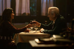 (S-D) Sabrina Ferilli e Marco Giallini in La città proibita di Gabriele Mainetti