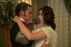 (S-D) Saul Nanni come Tancredi, Deva Cassel come Angelica in Il Gattopardo 1x04