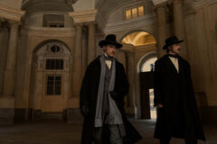 (S-D) Saul Nanni come Tancredi, Kim Rossi Stuart come Fabrizio in Il Gattopardo 1x05