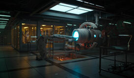 Robert Pattinson come Mickey 17 in Mickey 17