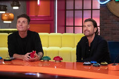 Angelo Pintus, Alessandro Siani sul set di LOL: chi ride è fuori - Stagione 5