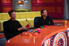 Angelo Pintus, Alessandro Siani sul set di LOL: chi ride è fuori - Stagione 5