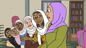 Salma Hindy (Sharia) in #1 Happy Family USA - First Look