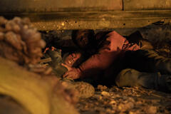 Keivonn Woodard, Lamar Johnson in The Last of Us 1x05