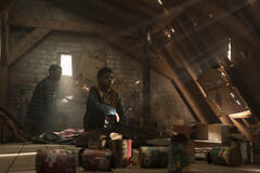 Lamar Johnson, Keivonn Woodard in The Last of Us 1x05