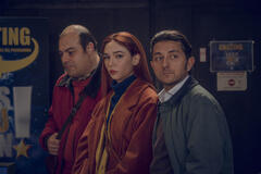 Yuri Tuci, Matilda De Angelis e Adriano Pantaleo in La Vita da Grandi