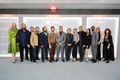 Gwendoline Christie, Ólafur Darri Ólafsson, Michael Chernus, Dan Erickson, Zach Cherry, Adam Scott, Stephen Colbert, Ben Stiller, Britt Lower, John Turturro, Sarah Bock, Tramell Tillman, Dichen Lachman e Jen Tullock al panel ORTBO Activation e FYC per Severance di Apple TV+ sabato 5 aprile 2025