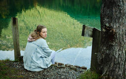 Luna Wedler in La Fossa delle Marianne di Eileen Byrne - Immagine dal set