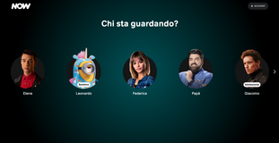 NOW, aggiornamento di Aprile 2025 - Profili