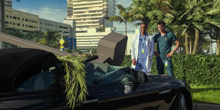 (S-D) Jessie T. Usher come Sam Elijah e Jack Bannon come Tom Cole in Pulse 1x04