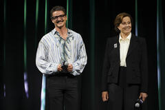 Pedro Pascal e Sigourney Weaver a Star Wars Celebration Japan 2025 - Day 1 - 18 aprile 2025