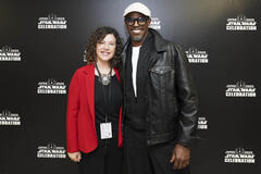 Janet Lewin e Ahmed Best a Star Wars Celebration Japan 2025 - Day 1 - 18 aprile 2025