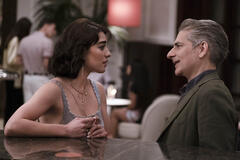 Beatrice Granno, Michael Imperioli in The White Lotus 2x03