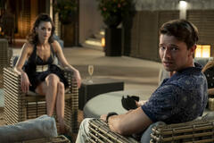 Charlotte Le Bon, Patrick Schwarzenegger in The White Lotus 3x07