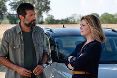 Marco Bonini e Vanessa Incontrada (Matteo Santovito e Lavinia) in Tutto quello che ho - Stagione 1