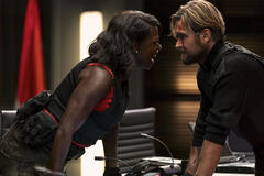 Viola Davis e Antony Starr in G20