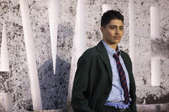 Xelia Mendes-Jones partecipa alla première mondiale di Havoc di Netflix al BFI IMAX il 15 aprile 2025 a Londra, Inghilterra