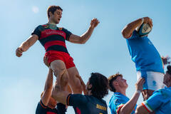 Agustin Della Corte come Roque Pérez in Olympo 1x03