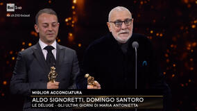 David70 - Miglior Acconciatura a Aldo Signoretti, Domingo Santoro per Le Déluge: Gli ultimi giorni di Maria Antonietta (Le Déluge)