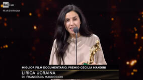 David70 - Miglior Film Documentario, Premio David Cecilia Mangini a Lirica Ucraina, regia di Francesca Mannocchi