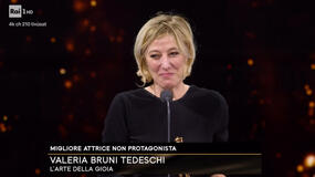 David70 - Migliore Attrice Non Protagonista Valeria Bruni Tedeschi per L'Arte della Gioia