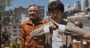 (S-D) Jackie Chan e Ben Wang in Karate Kid Legends