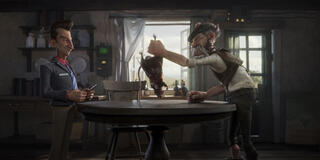 Dan Stevens come Nigel e Craig Ferguson come Mason in Love, Death & Robots 3x07