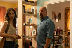 (S-D) Thony come Tiziana, Pietro Sermonti come Luigi in Maschi Veri 1x04