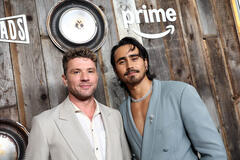 (S-D) Ryan Phillippe e Michael Cimino partecipano al red carpet e alla proiezione del film Motorheads di Prime Video presso l'Academy Museum of Motion Pictures, Ted Mann Theater, il 13 maggio 2025 a Los Angeles, California