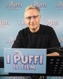 Paolo Bonolis la voce di Grande Puffo in I Puffi - Il Film