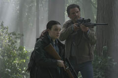 Bella Ramsey, Pedro Pascal in The Last of Us 2x06