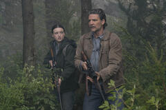 Bella Ramsey, Pedro Pascal in The Last of Us 2x06