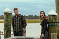 (S-D) Jake Weary come Cane Buckley, Melissa Benoist come Bree Buckley in The Waterfront 1x05