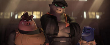 (da sinistra) Pigtail (Maria Bakalova), Kitty Kat (Danielle Brooks) e Doom (Natasha Lyonne) in The Bad Guys 2 della DreamWorks Animation, diretto da Pierre Perifel