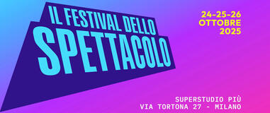 Il Festival dello Spettacolo 2025 - Poster orizzontale