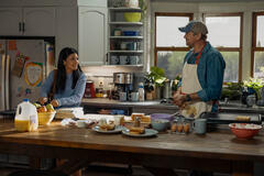 (S-D) Nikki Rodriguez come Jackie, Marc Blucas come George in Uno splendido errore 2x08