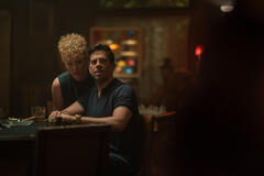 (S-D) Dana Millican come Rebecca e Eli Roth come Blake in Night Always Comes