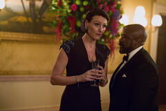 (S-D) Suranne Jones come Abigail, Lucian Msamati come Kofi in The Hostage 1x01