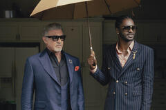 Sylvester Stallone come Dwight Manfredi e Jay Will come Tyson in Tulsa King 3x05