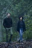 Chris Williams (Dave), Andy Allo (Nora) in Upload 2x02