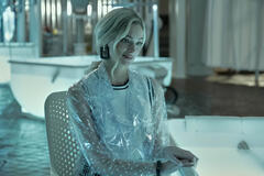 Allegra Edwards (Ingrid) in Upload 2x06