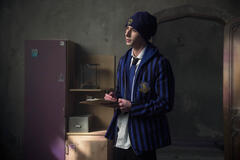 Georgie Farmer come Ajax in Mercoledì 2x01