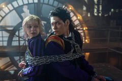 (S-D) Emma Myers come Enid Sinclair, Noah B. Taylor come Bruno in Mercoledì 2x02