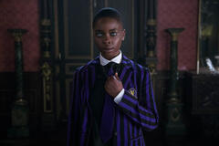 Joy Sunday come Bianca Barclay in Mercoledì 2x02