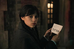 Jenna Ortega come Mercoledì Addams in Mercoledì 2x02