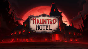 Haunted Hotel - L'hotel infestato - Poster logo orizzontale