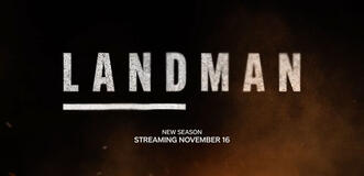 Landman Stagione 2 - Poster logo orizzontale con data