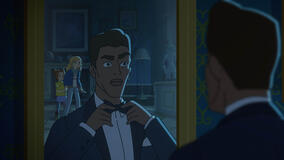 Daphne Grimm (voce di Leah Newman), Sabrina Grimm (voce di Ariel Winter) e Charming (voce di Abubakar Salim) in Le Sorelle Grimm 1x04