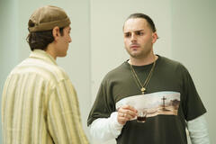 Ernia e Luigi Bruno come Fabrizio in Hype 1x04