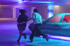 Martina Sini come Anna e Luigi Bruno come Fabrizio in Hype 1x05